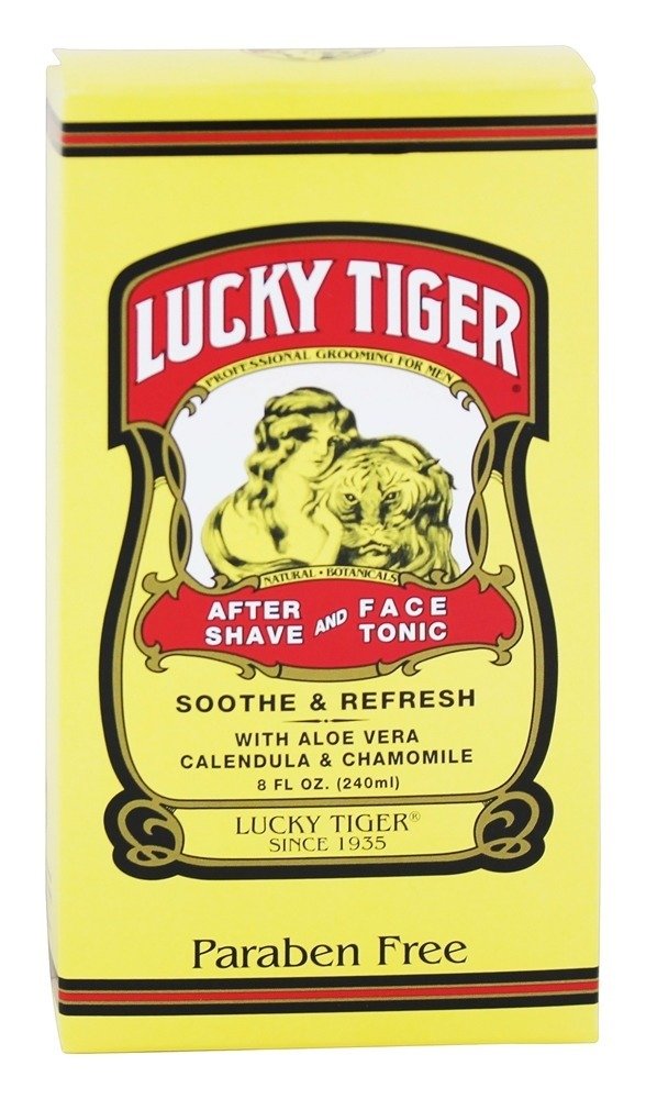 Parfum masculin classique et sensation de fraîcheur du Lucky Tiger.
