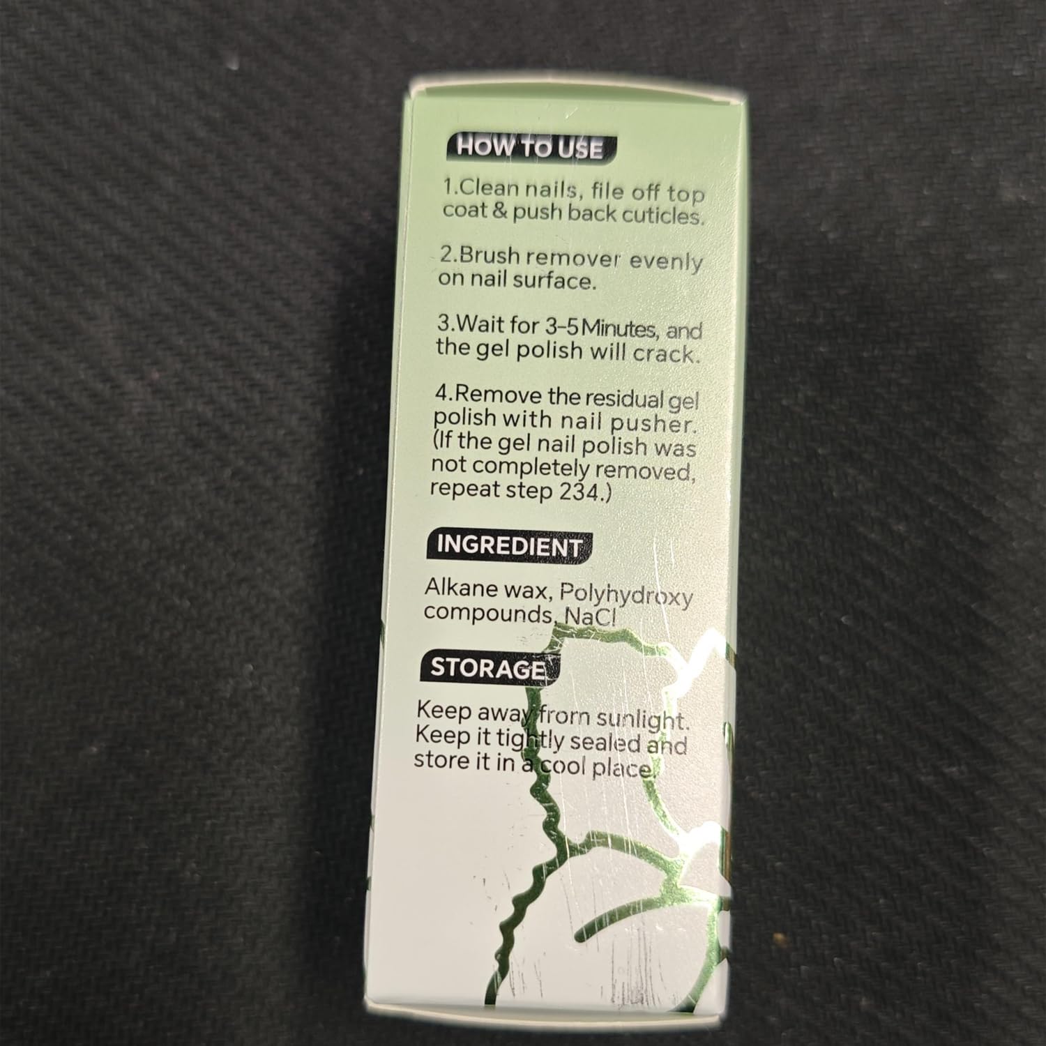  Formule sans acetone Luckyfairy respectant les ongles