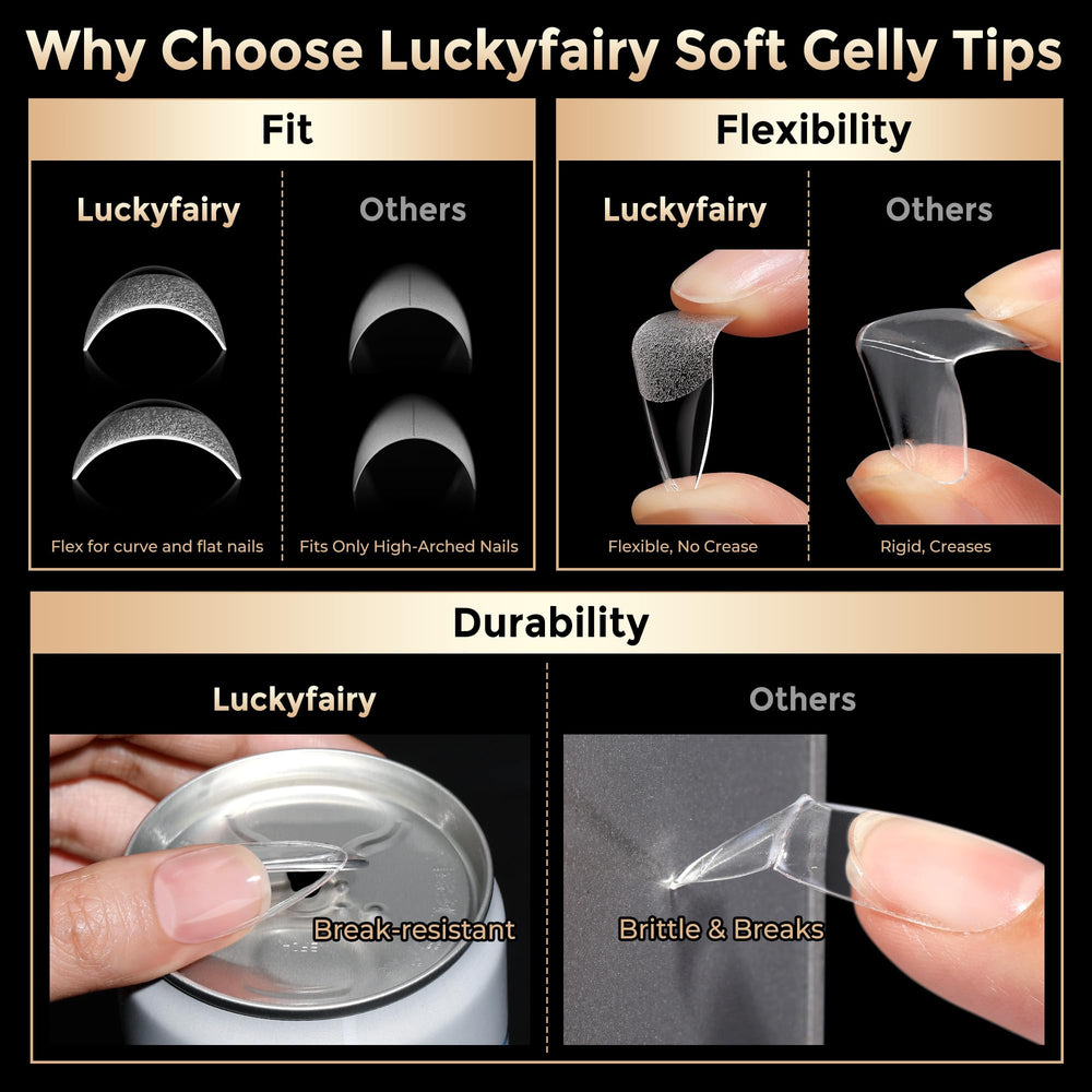Conception sans courbe C pour un rendu plus naturel Luckyfairy.