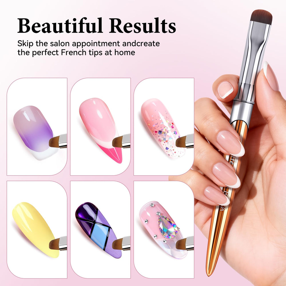 Application gel et acrylique avec Lucoffeoi pour finition stable