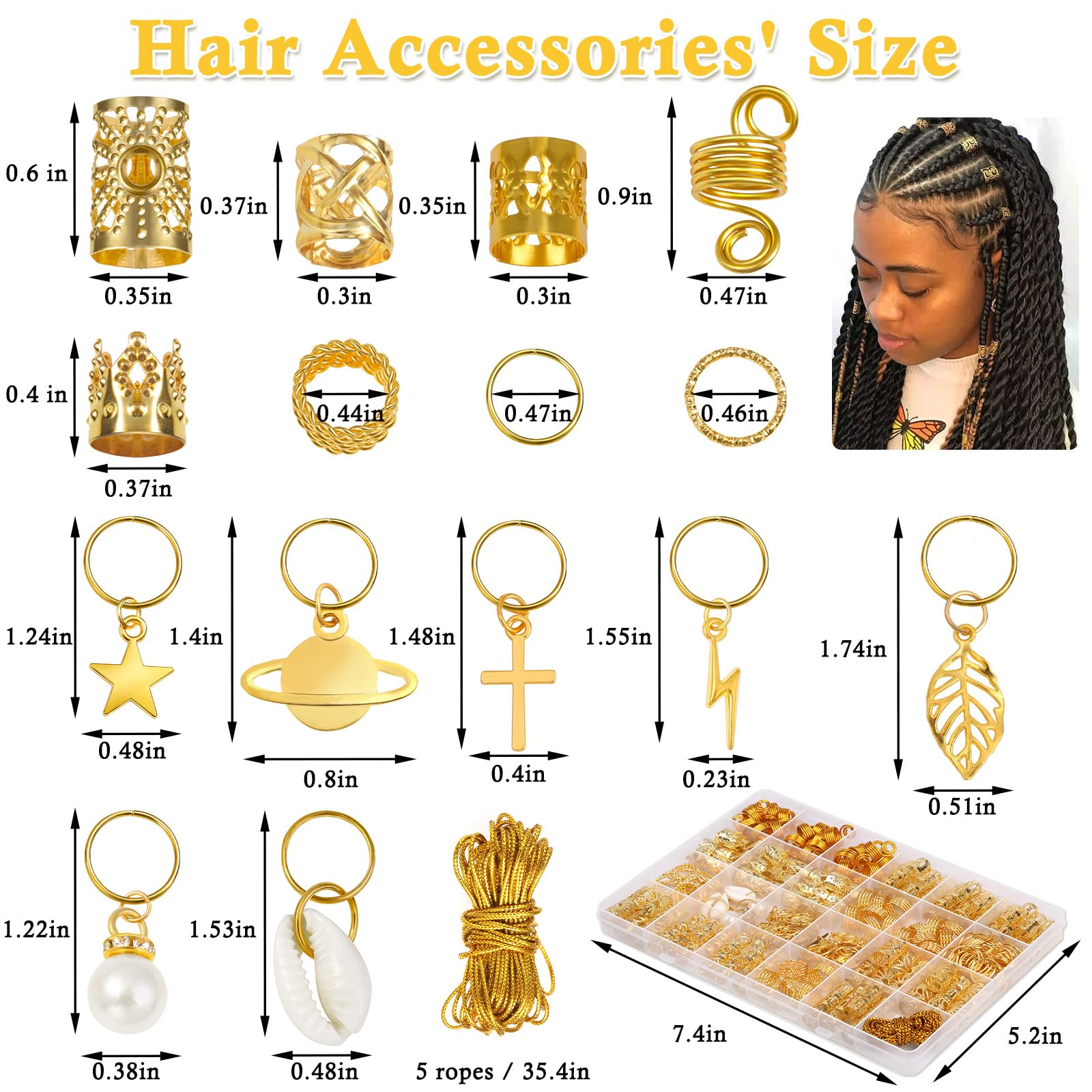 Lucomb anneaux-cheveux argent tresses, détail chic et discret.