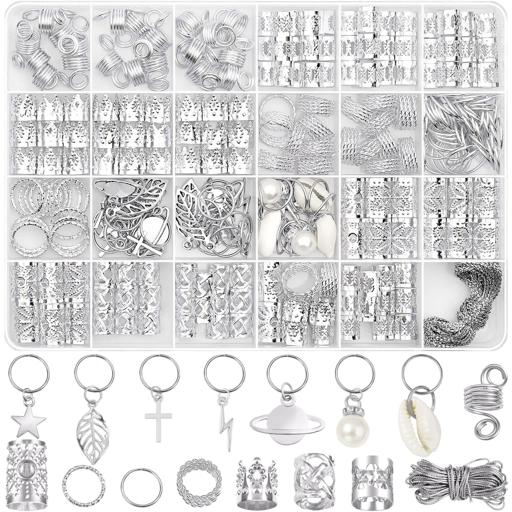 Lucomb ensemble 259 pièces bijoux cheveux pour varier les styles et looks