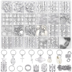 Lucomb ensemble 259 pièces bijoux cheveux pour varier les styles et looks