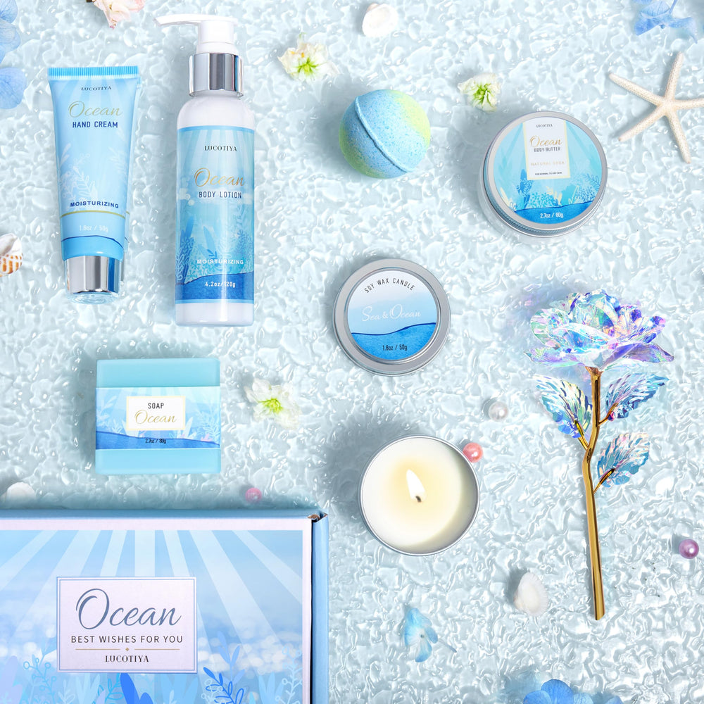 Crème et lotion spa LUCOTIYA offrant hydratation et douceur.