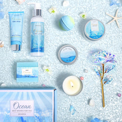 Crème et lotion spa LUCOTIYA offrant hydratation et douceur.