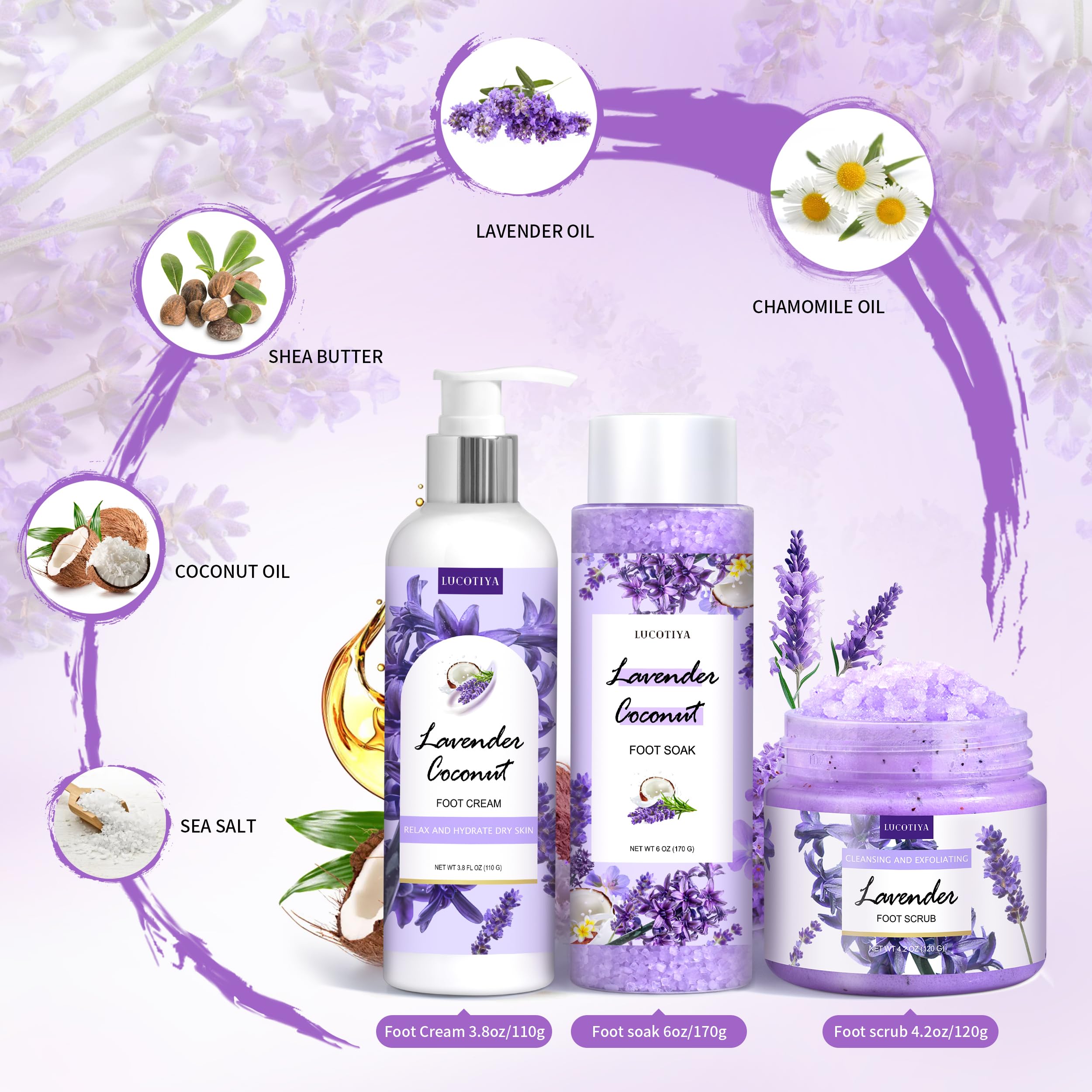 LUCOTIYA Rituel-soin-pieds-lavande: expérience relaxante après une journée.