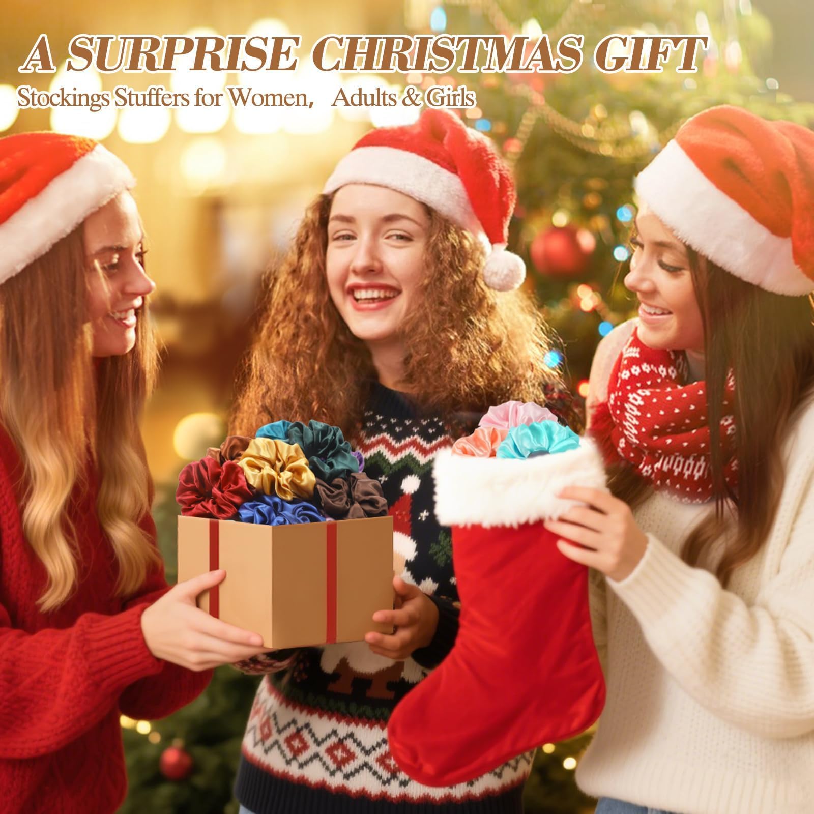 Coffret chouchous satin LUDILO, cadeau pratique pour amis et mère