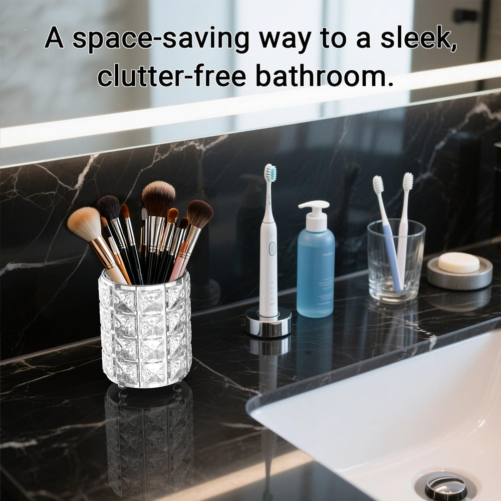 decor-vanite Lugunu cristal-bling, touche chic pour salle de bain.