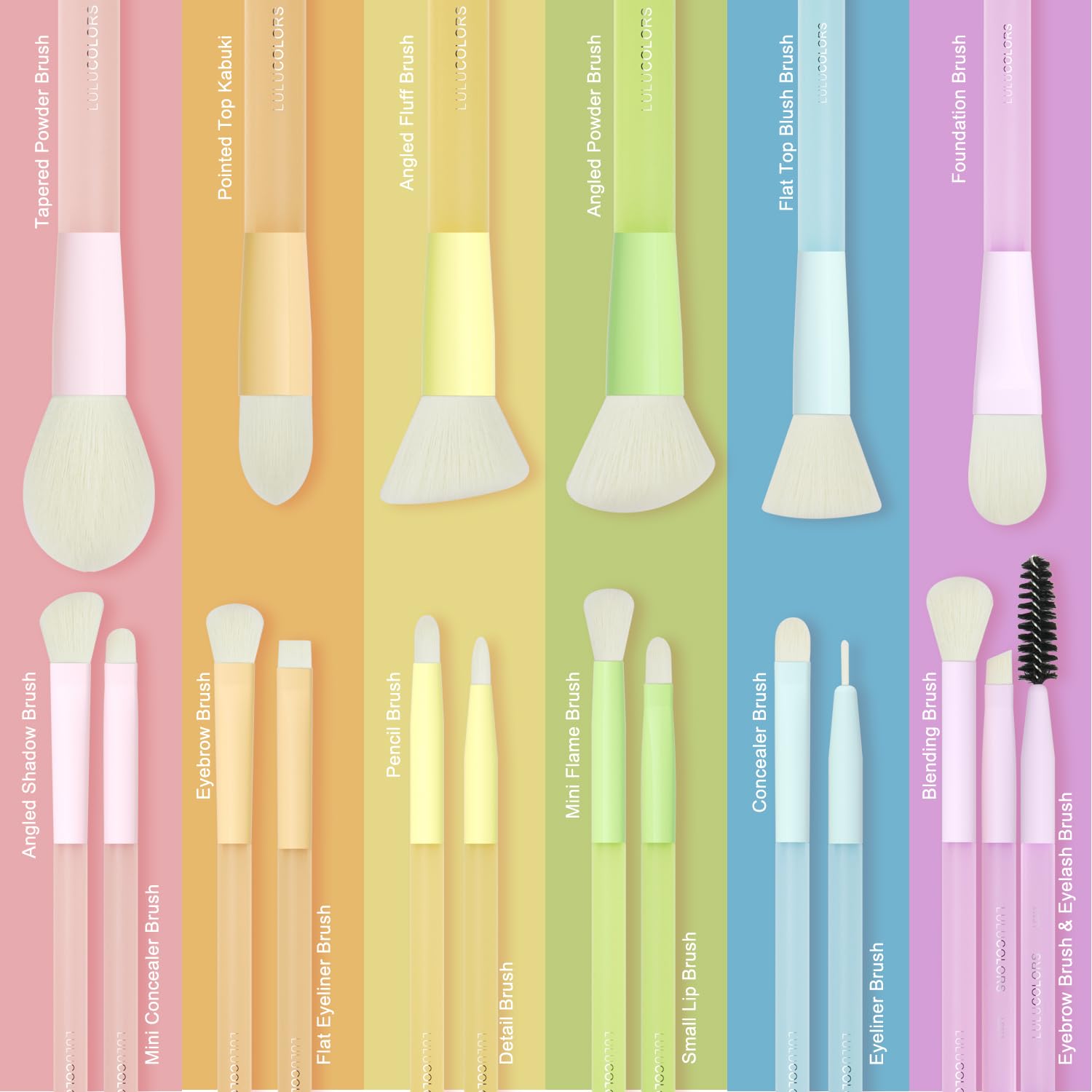 LULUCOLORS etui nylon respirant: organisation propre et transport pratique.