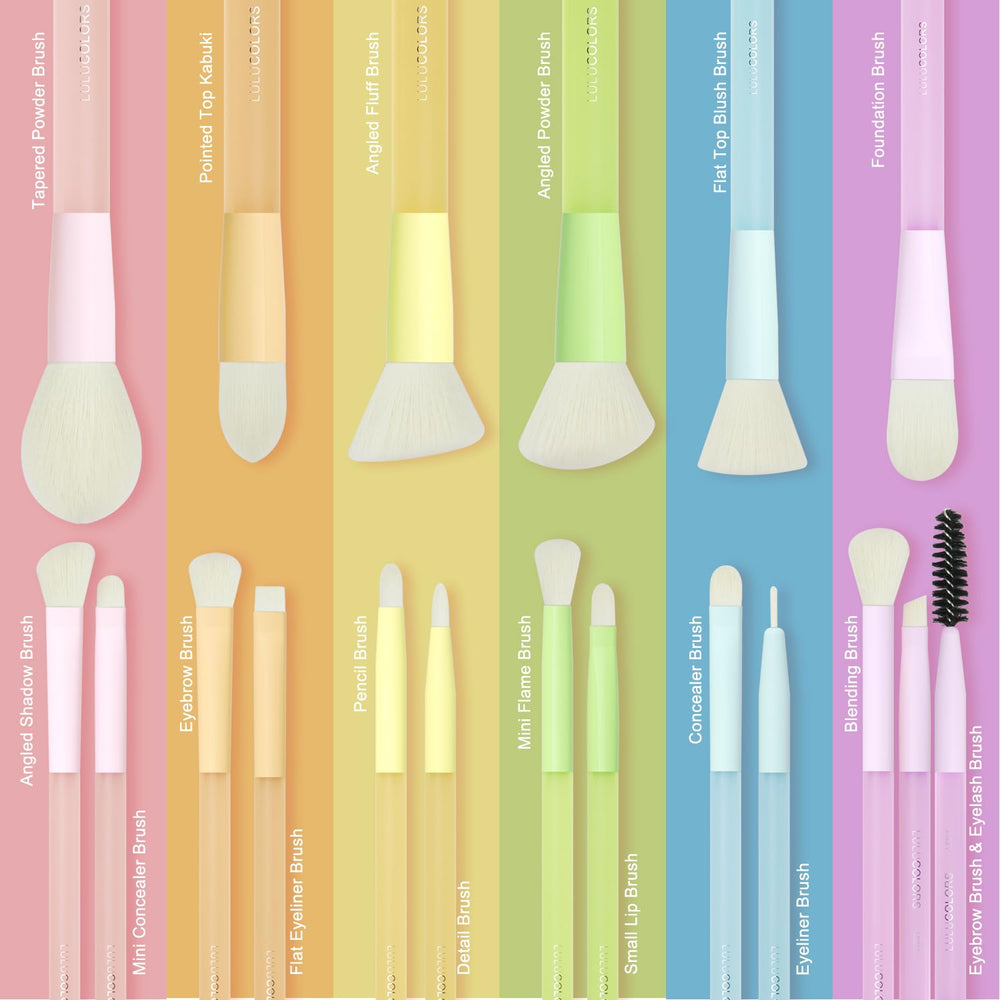 LULUCOLORS etui nylon respirant: organisation propre et transport pratique.