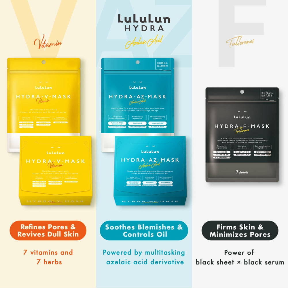 Emballage pratique du masque Lululun pour usage quotidien