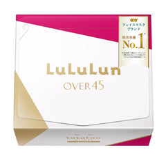 Lululun masque visage anti-âge camellia et ginseng pour hydratation et protection.