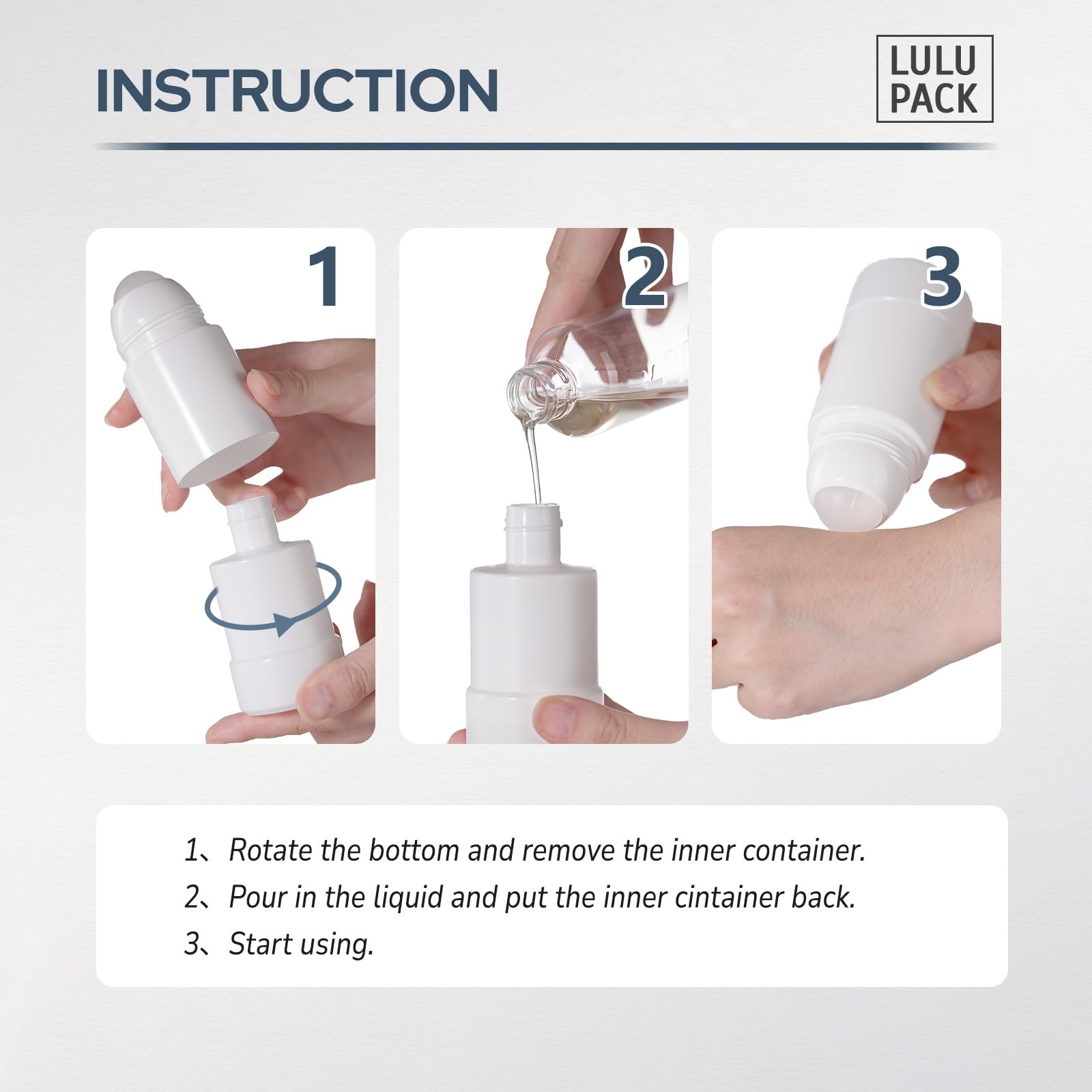 Lulupack, capuchon compatible et design polyvalent, kit pratique pour déplacements.