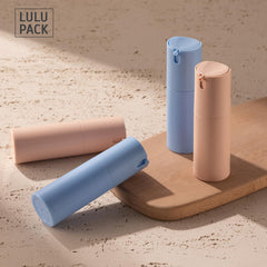 Ensemble Bouteilles airless 3 pièces Lulupack, prêt pour les voyages