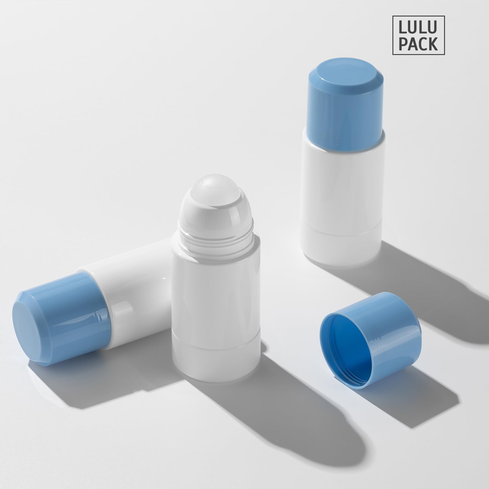 Lulupack, ensemble de trois bouteilles, pratique pour variations d'huiles.