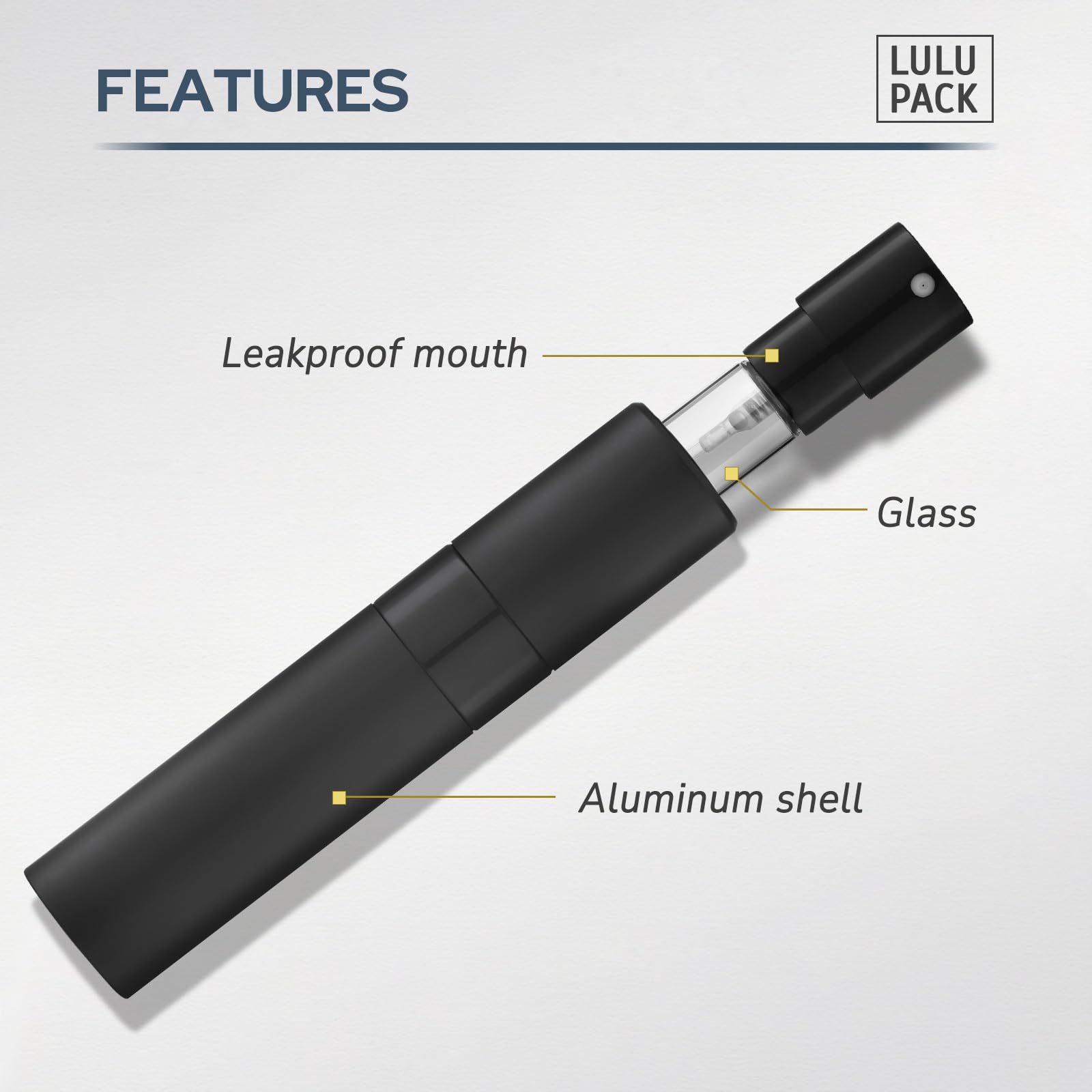 Lulupack sécurité anti-fuite pour un voyage sans déversement.