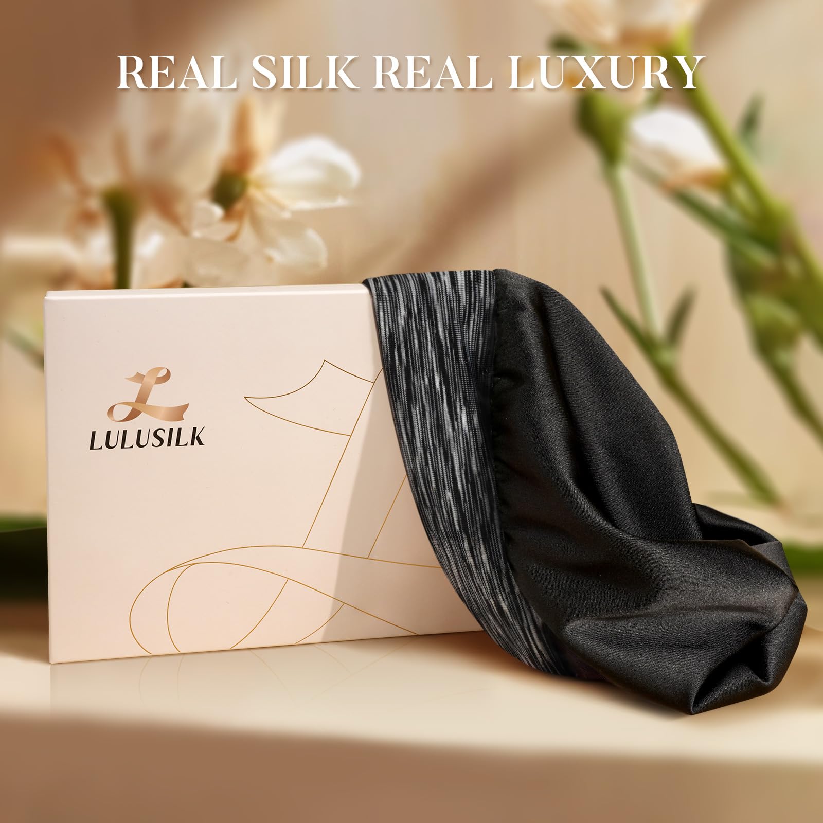 LULUSILK bonnet-dormir-activites-quotidiennes idéal pour dormir et activités légères