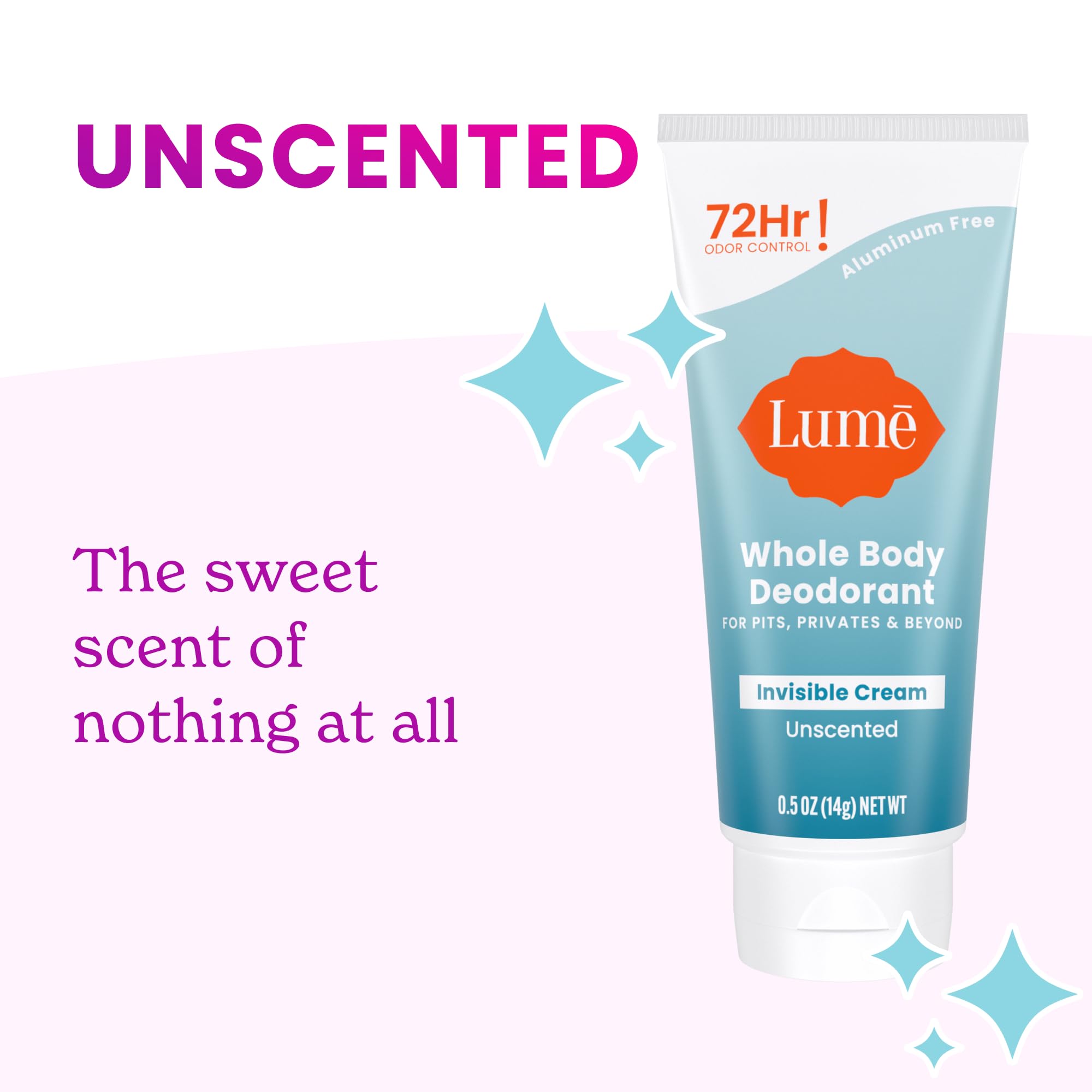 Lume – Contrôle d'odeurs jusqu'à 72 heures, protection durable.