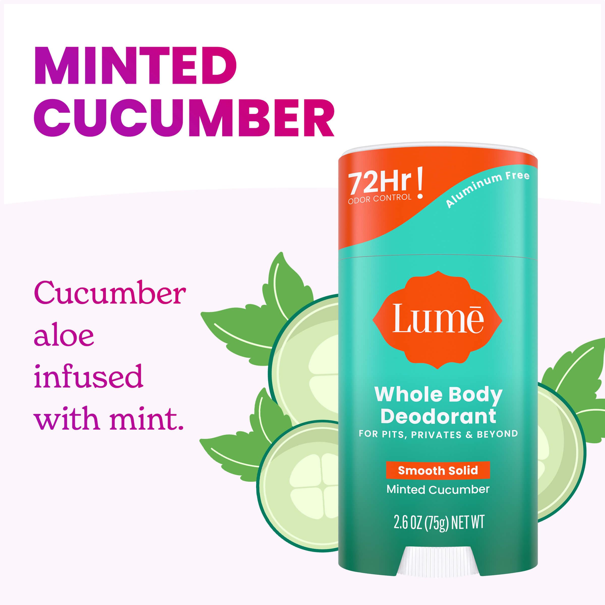 Lume creme invisible appliquee sur la peau sensible.