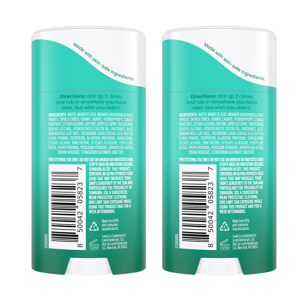 Lume crème invisible en bâton, application facile et discrète.