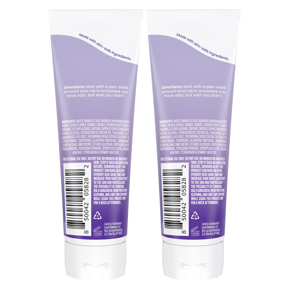 Lume Déodorant Crème Invisible – application rapide et légère