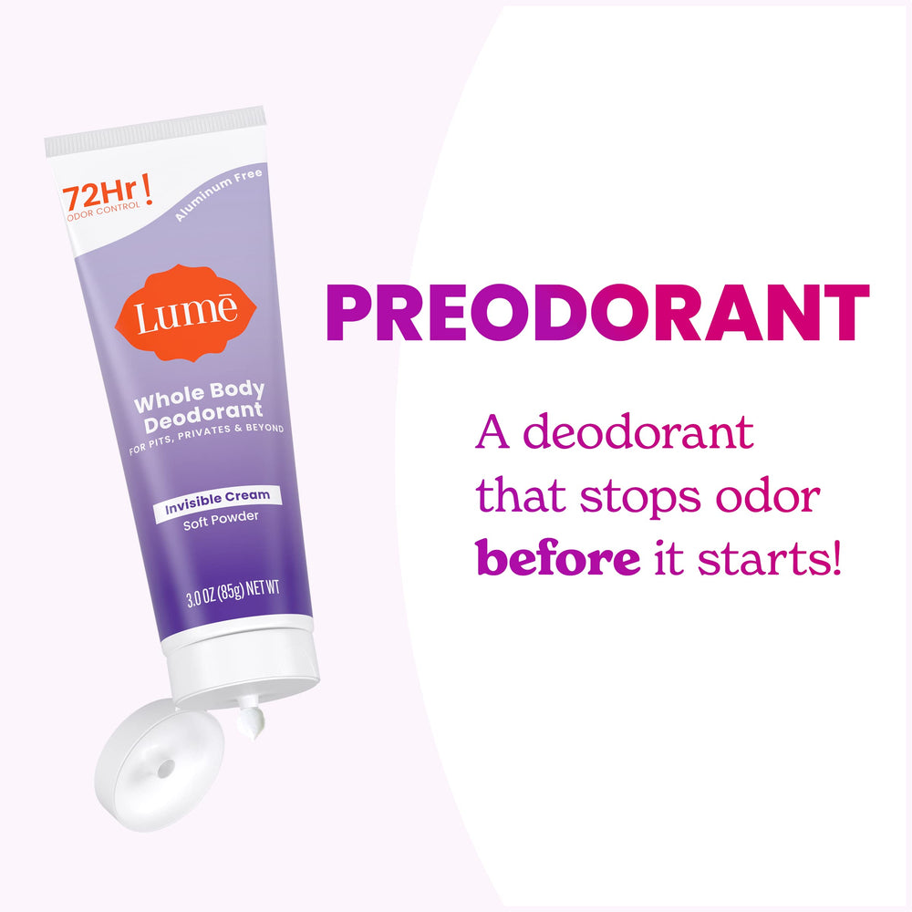 Lume Déodorant – sans aluminium et sans bicarbonate, peau sensible