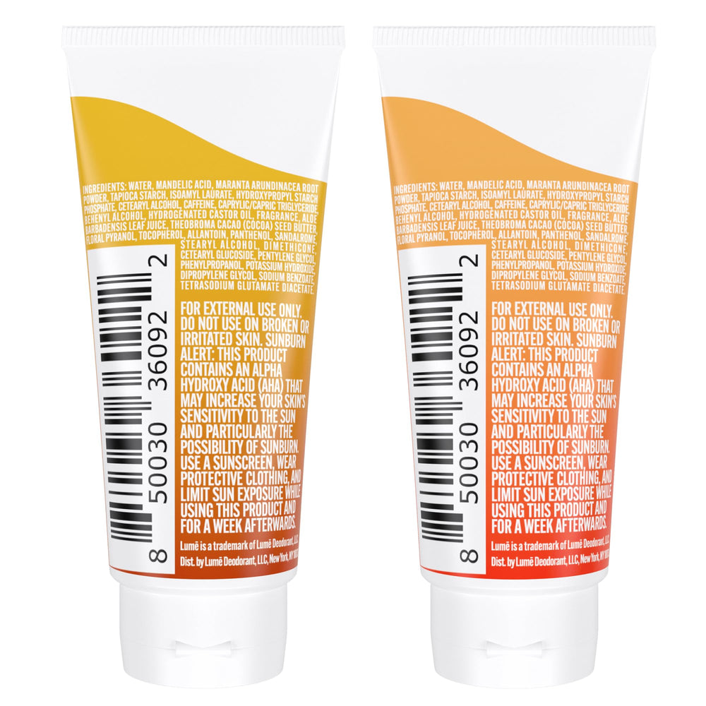 Lume coco grillé et mandarine, déodorant invisible en format voyage.