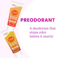 Lume déodorant zones sensibles mini crème invisible mandarine fraîche, confort cutané.