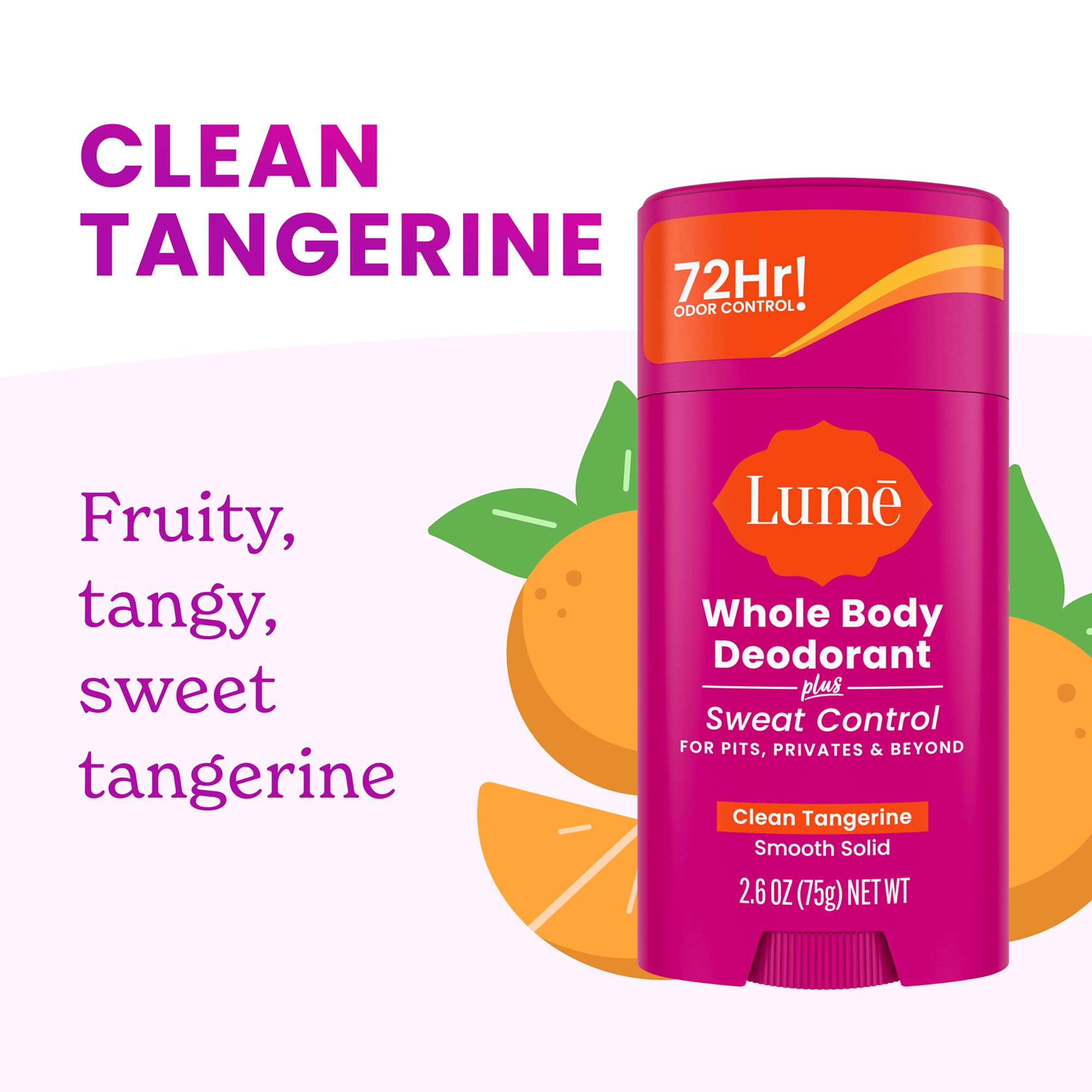 Parfum Tangerine Frais de Lume Plus apporte une senteur citrus agréable