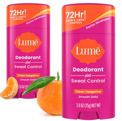Lume Déodorant Plus stick solide lisse pour une application facile et durable