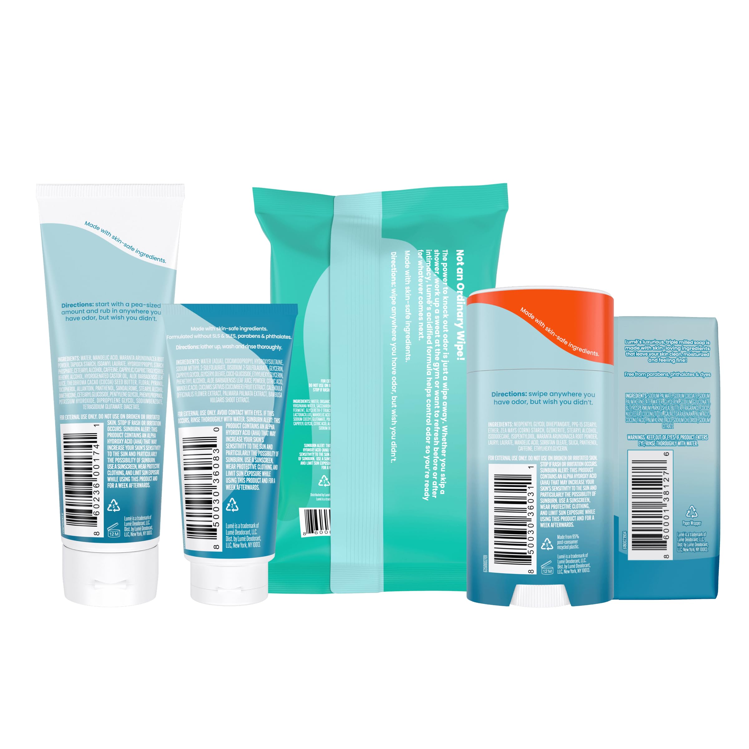 Baton solide Lume deodorant, application precise et longue tenue