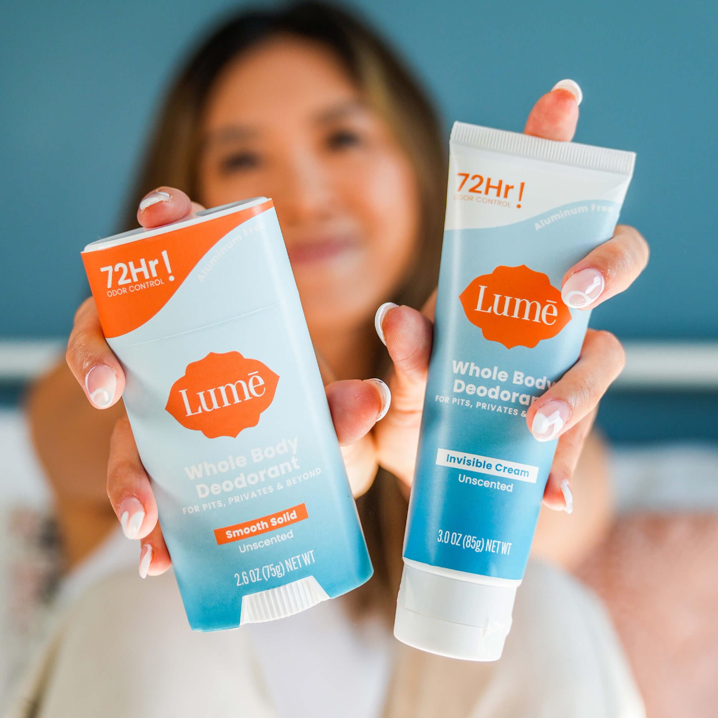 Douche acidifiee Lume mini, nettoyage rafraichissant pour le corps