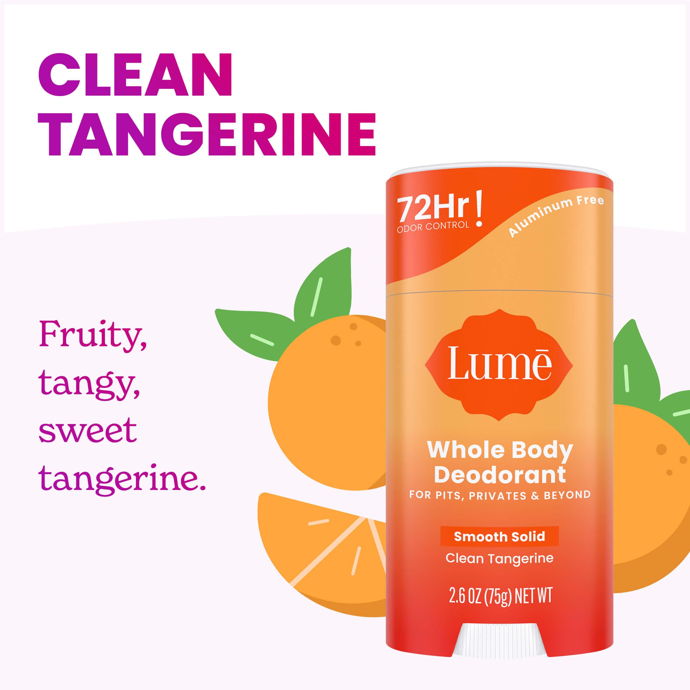 Gel douche acidifié mini Lume, parfum frais.