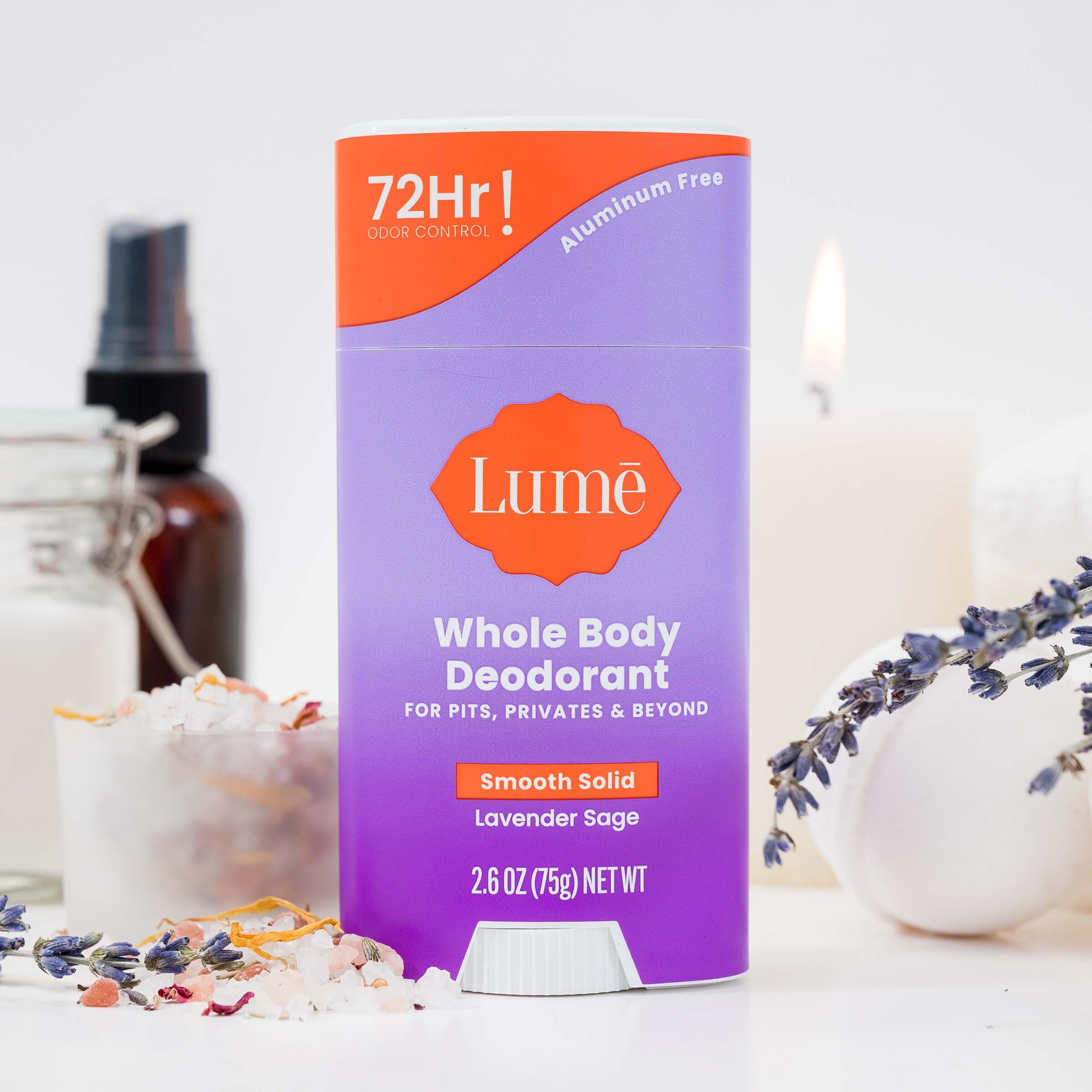 Lume Lavande Sauge ambiance parfum doux pour la routine bien-être