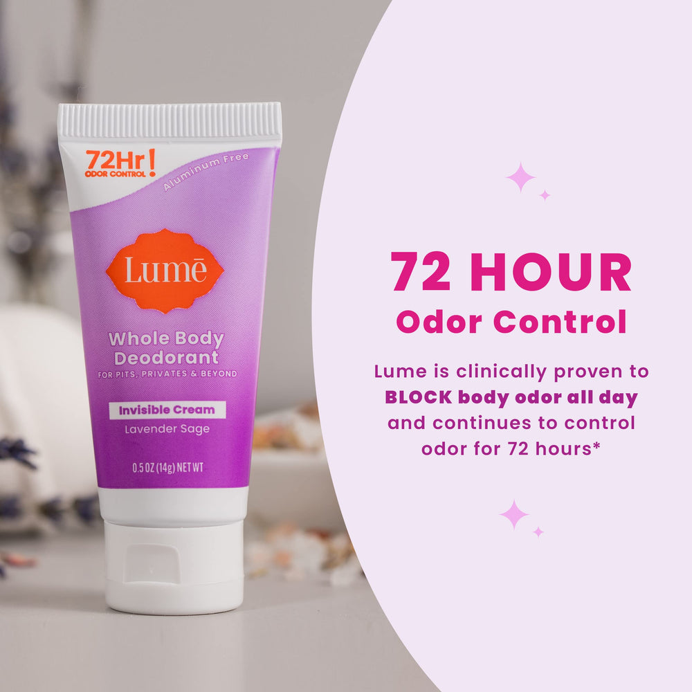 Lume mini-déodorant non parfumé : usage polyvalent et discret.