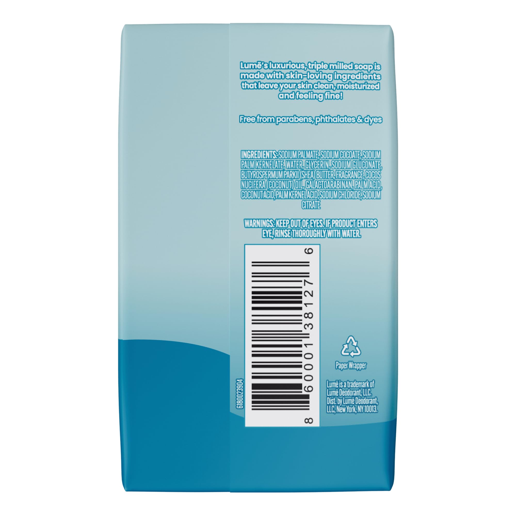 Savon Lume: hydratation riche et peau confortable après la douche.