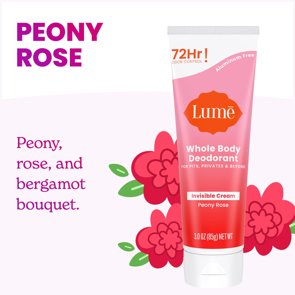 Tube crème invisible Lume, protection discrète au quotidien.