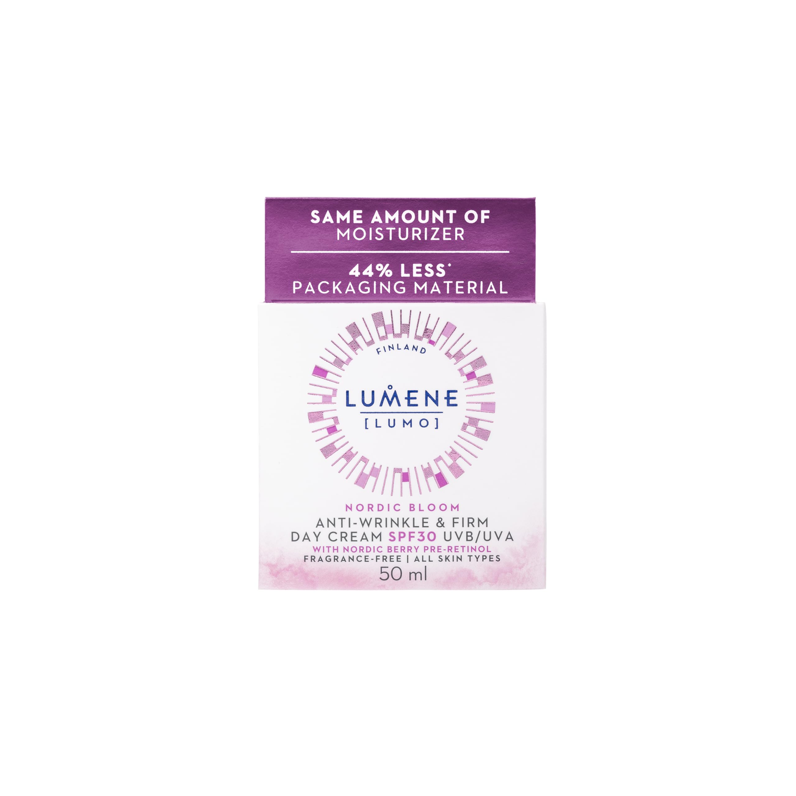 Texture à absorption rapide Lumene Nordic Bloom prête pour le maquillage