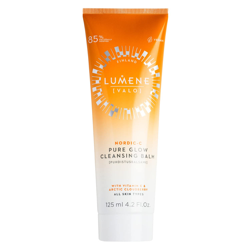 Lumene Nordic-C Pure Glow baume démaquillant en pot pour démaquillage en douceur.