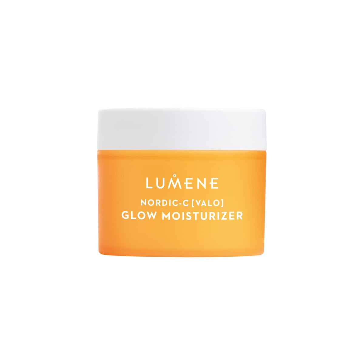 Lumene Nordic-C Valo Glow crème-visage pompe, hydratation rapide et éclat.