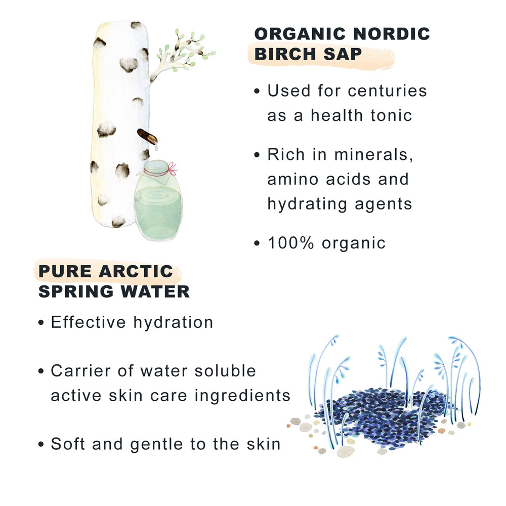 Lumene Nordic Hydra Arctic nettoyage sans savon et pH neutre pour la peau