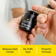 Crème Yeux Hydratante Lumin Caféine — texture légère et rafraîchissante pour le regard.