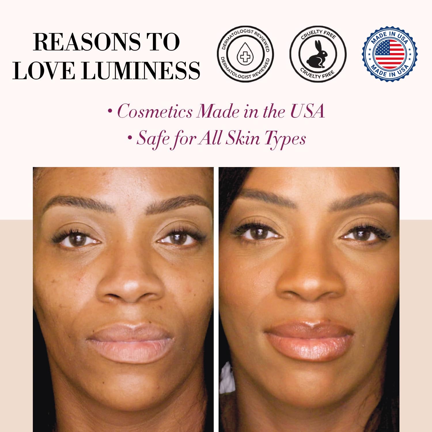 Luminess Air Silk 4-en-1 kit sans fil pour usage quotidien.