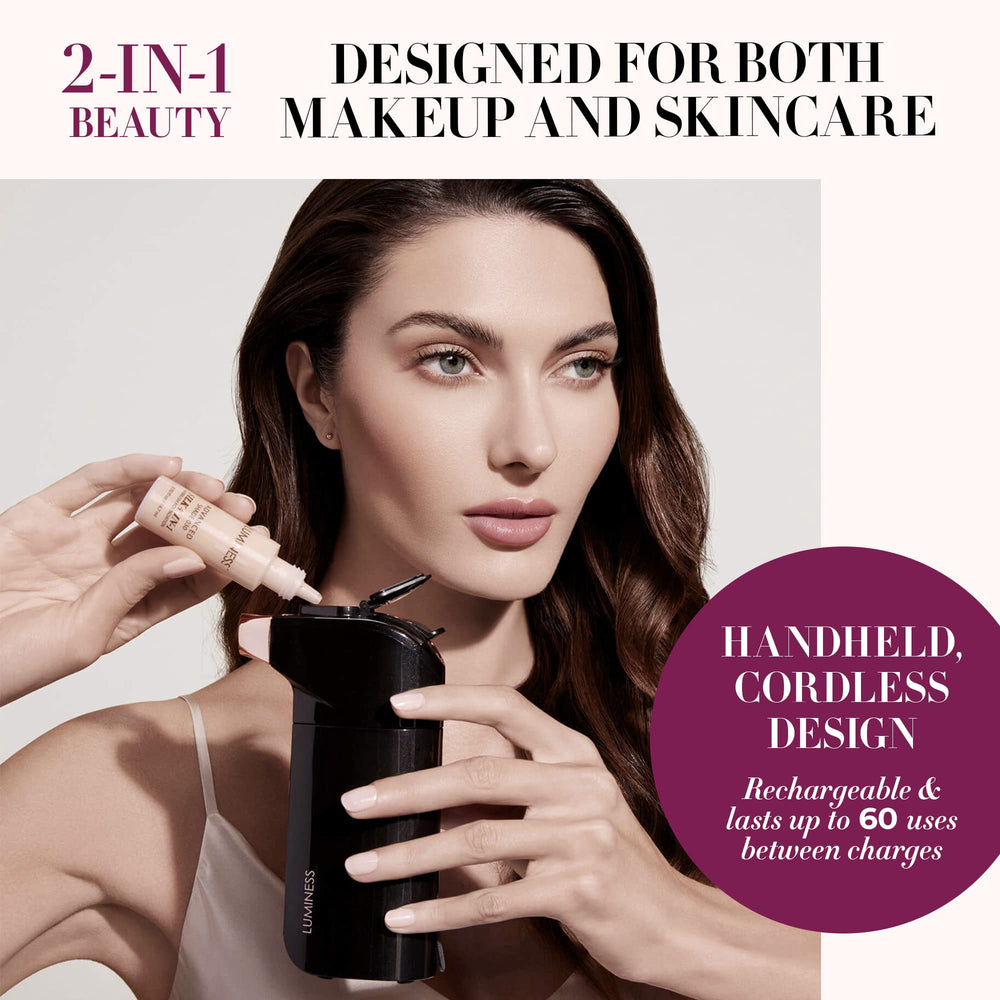 LUMINESS BREEZE DUO: fond Silk Avancé n°4 pour teint lumineux.