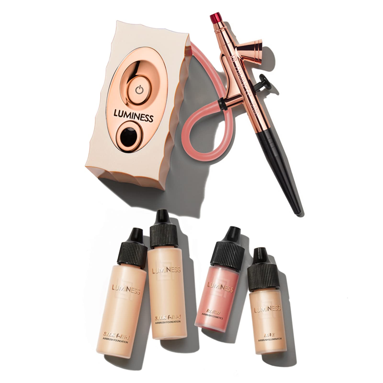 Système aérographe Luminess Icon Pro, design compact pour usage domestique et résultats professionnels