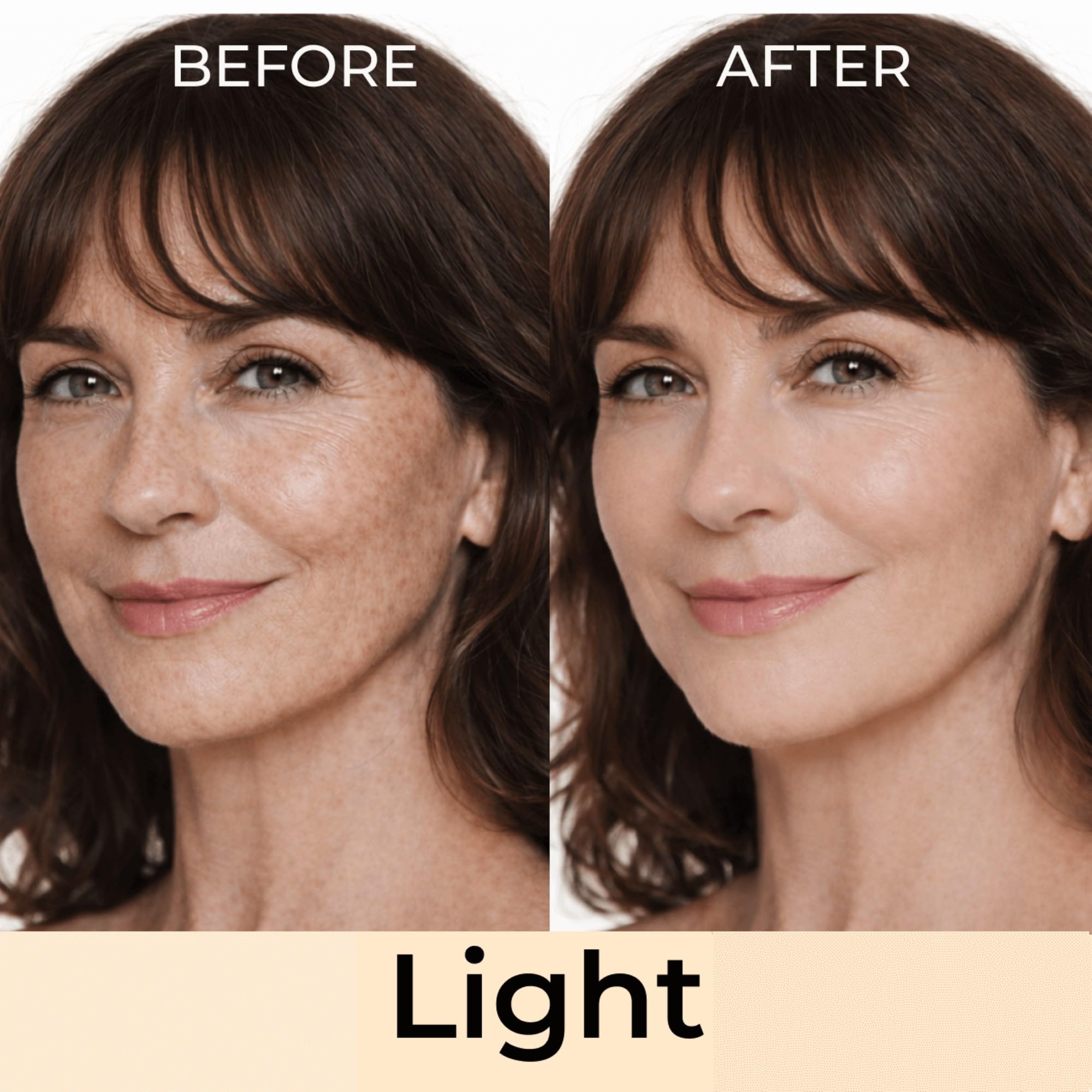LUMINESS Liquid Mirage: primer SPF50 sur peau, base lumineuse et protectrice.