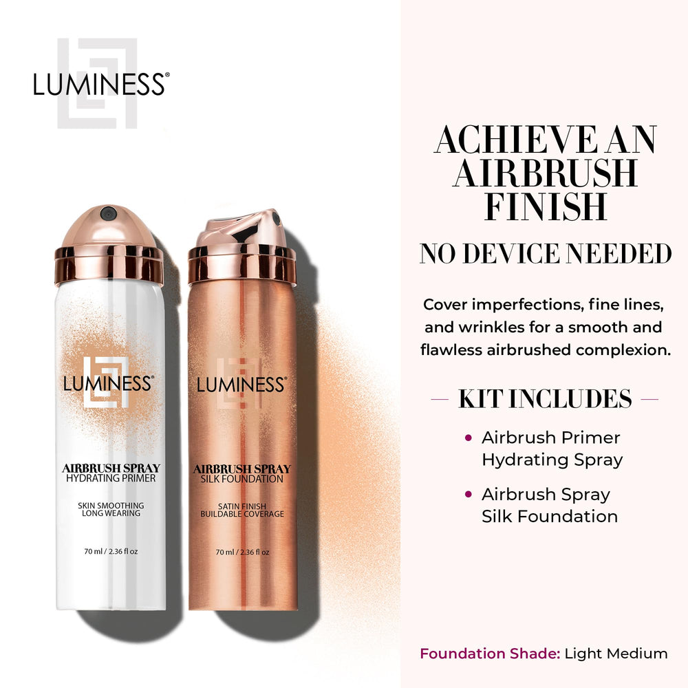 Primer Airbrush LUMINESS hydratant pour peau souple et prête