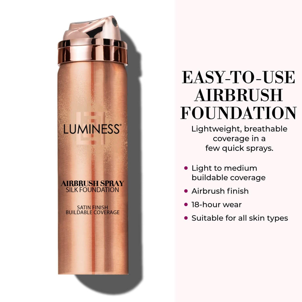 LUMINESS fond de teint : résistance à l'humidité et à la transpiration pour une tenue durable.
