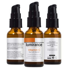 Applicateur précis Lumirance pour cibler rides et cernes autour des yeux.