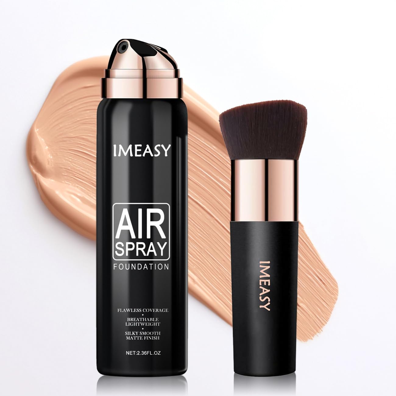 Lumiyou fond-teint-brume-fin : pulvérisation légère pour une couvrance fluide et uniforme.